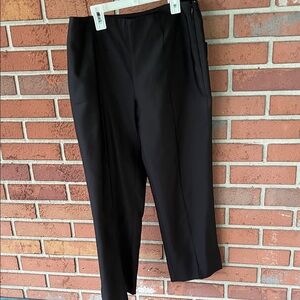 NWT vintage Ann Taylor silk black pants